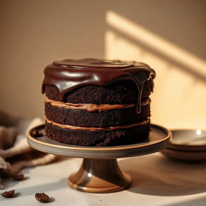 Dark Chocolate Cake